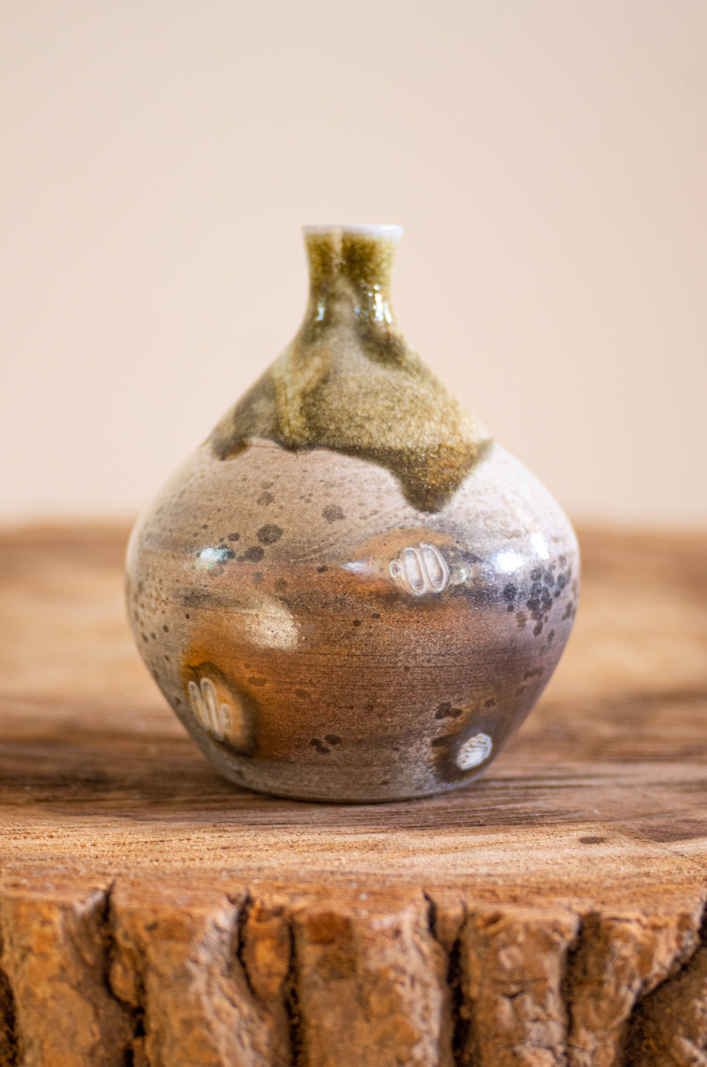 side-fired bud vase